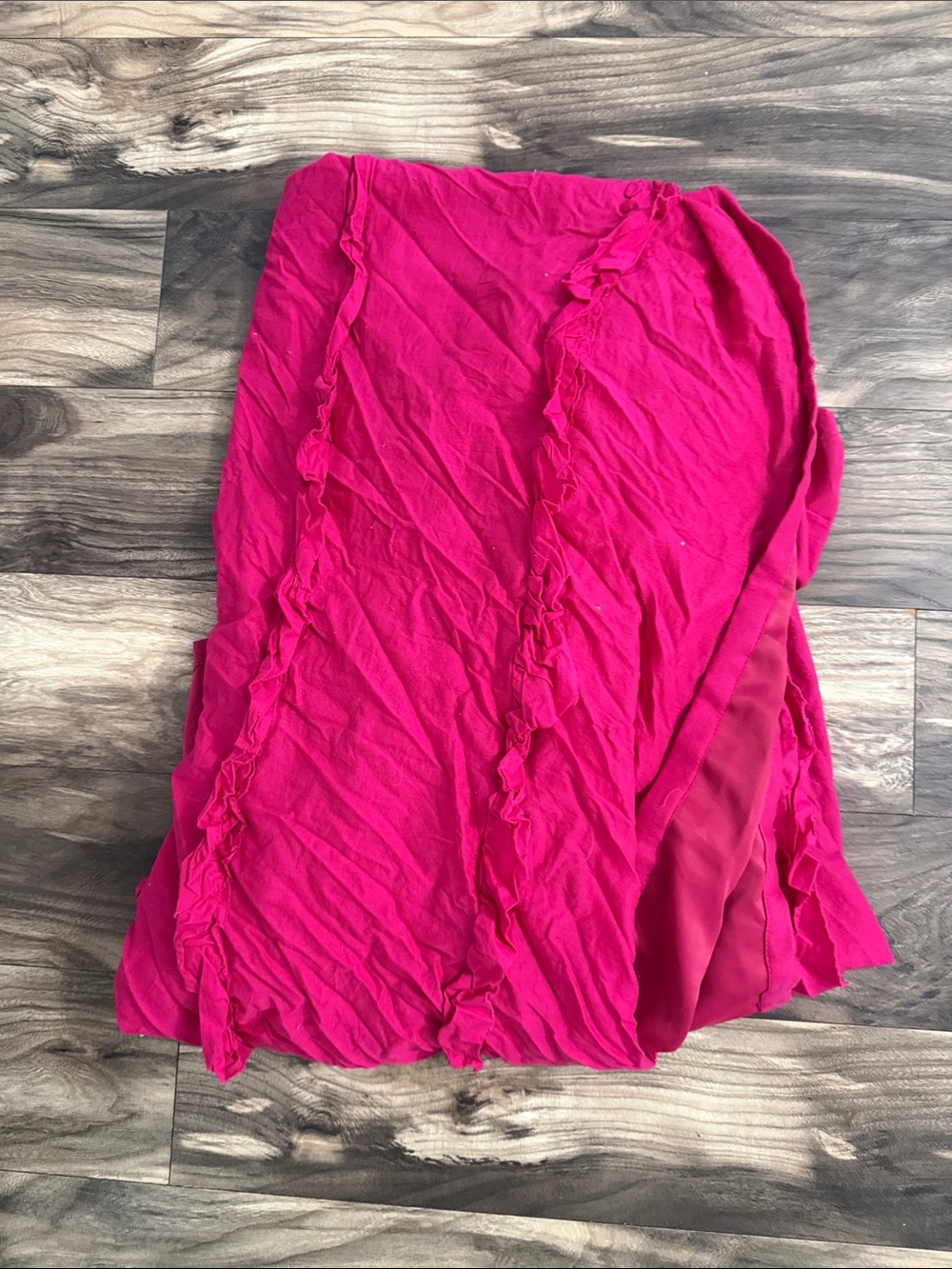 Target Hot Pink Ruffled Maxi Wall Decor